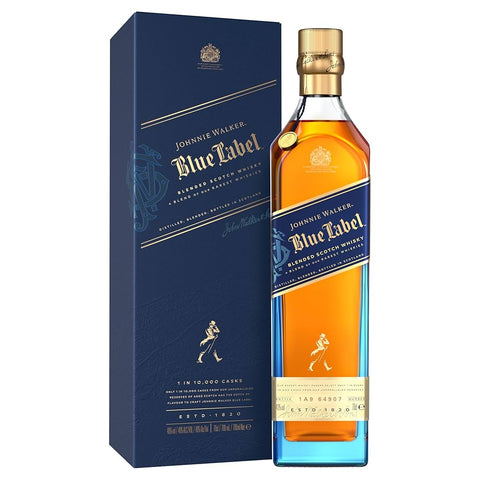Johnnie Walker Blue Label | Blended Scotch Whisky | 40% vol | 70cl | Great in a Whisky Gift Set and for Drinks Connoisseurs | Exquisite Scottish Whisky | with Gift Box