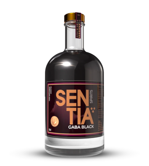 Sentia Spirits Gaba Black, Botanical Alcohol Free Drink 50cl