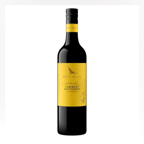 Wolf Blass Yellow Label Cabernet Sauvignon Red Wine, 75cl