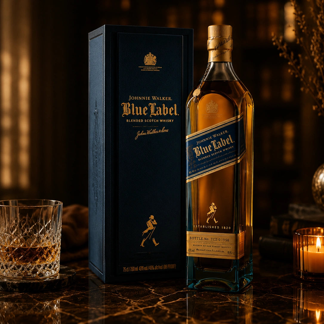 Johnnie Walker Blue Label UK | Scotch Whisky Gift Box – Homewood