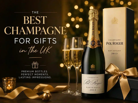 Best champagne gifts UK featuring premium vintage Champagne bottle