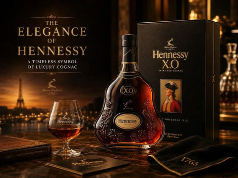 Hennessy Cognac luxury French cognac bottle