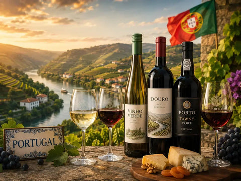 Portuguese wines featuring Douro red wine, Vinho Verde and Port wine