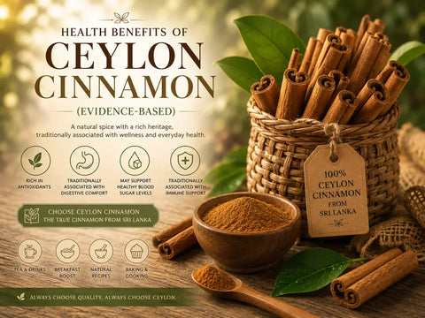 Health Benefits of Ceylon Cinnamon (Evidence-Based)