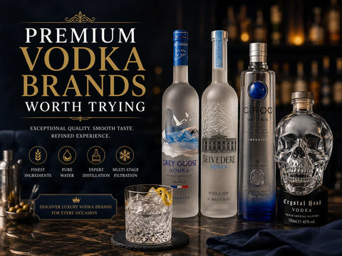 Premium Vodka Brands Worth Trying