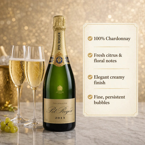 Pol Roger Blanc de Blancs 2013 Giftable Vintage Champagne