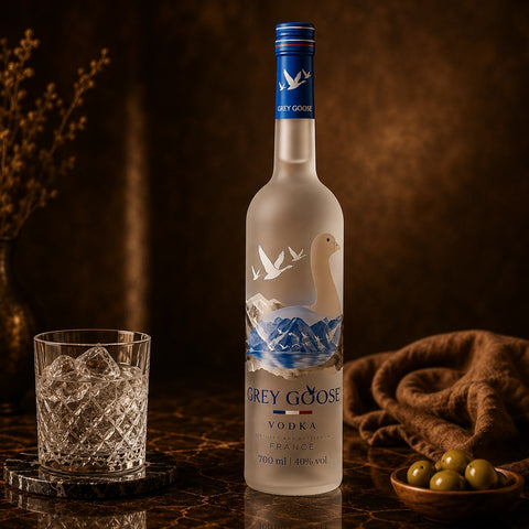 GREY GOOSE Premium French Vodka, 40% ABV, 70cl
