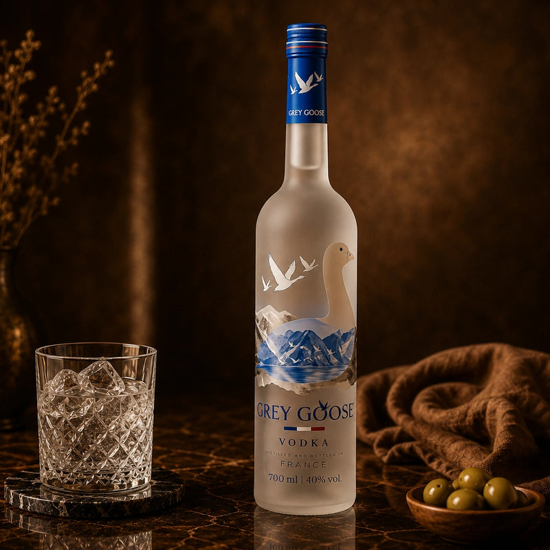 GREY GOOSE Premium French Vodka, 40% ABV, 70cl