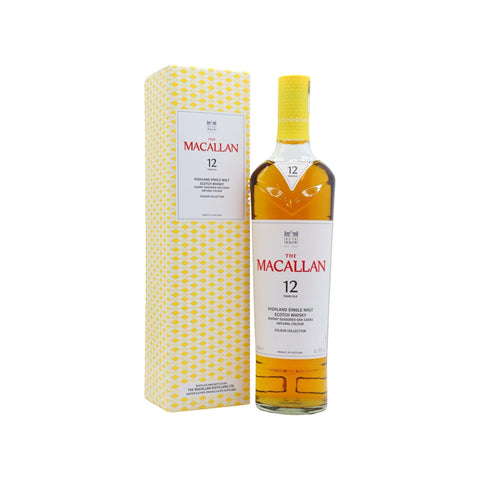 The Macallan 12 Year Old Colour Collection Whisky 70cl