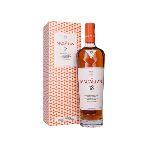 The Macallan 18 Year Old Colour Collection Whisky 70cl